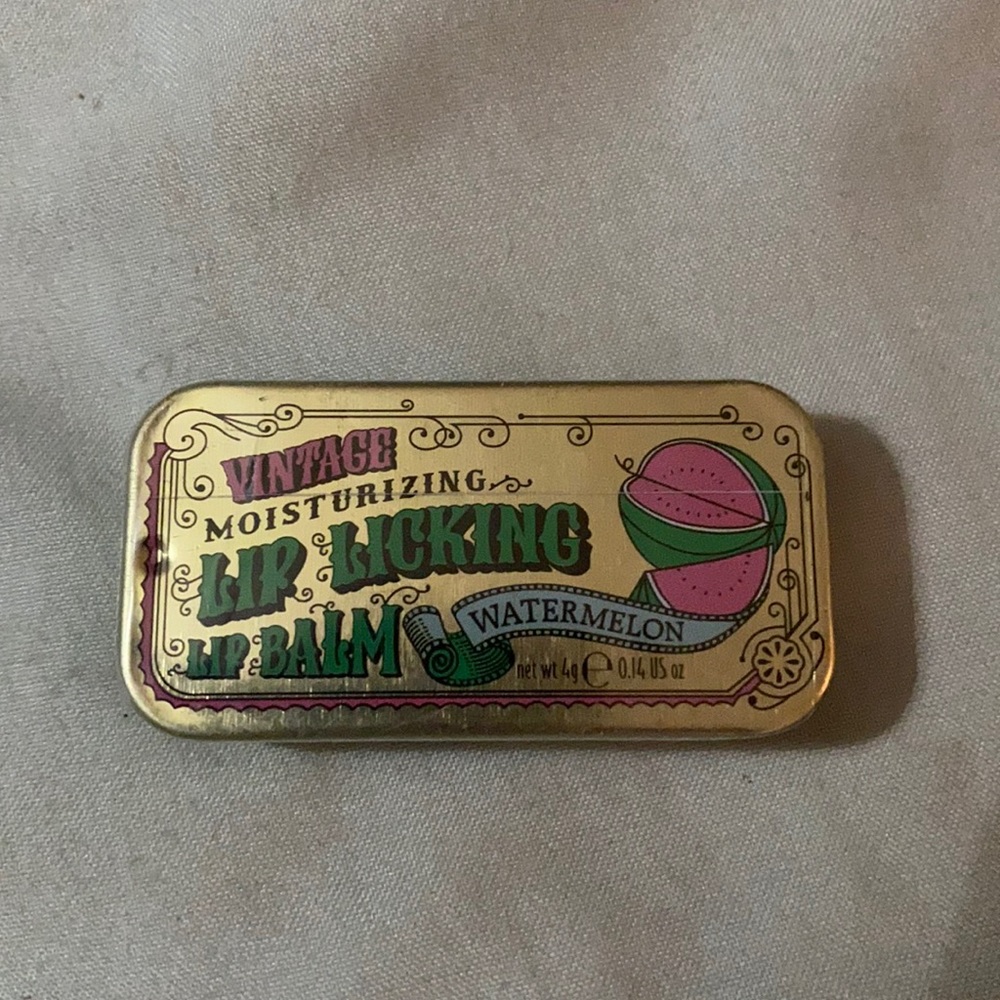 NWT, “Vintage” Watermelon Lip licking lip balm